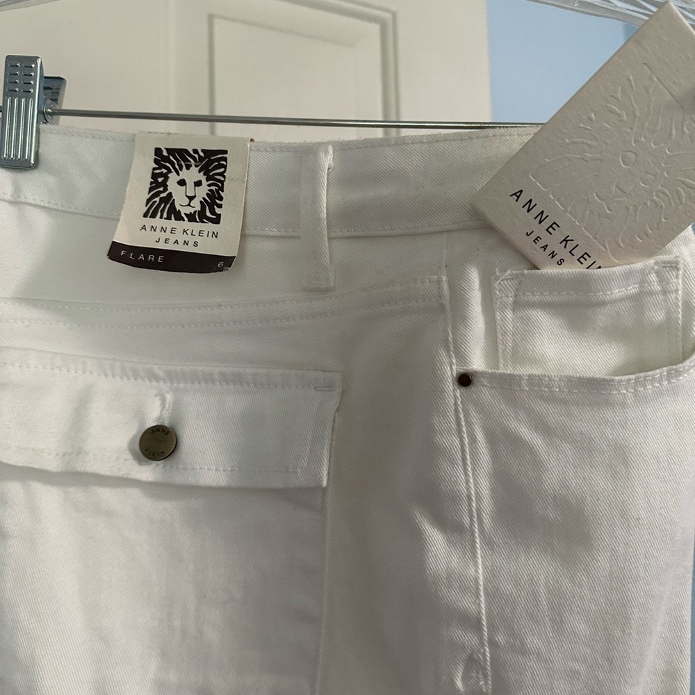 White Flare Jeans
